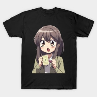 Shocked Anime Girl T-Shirt